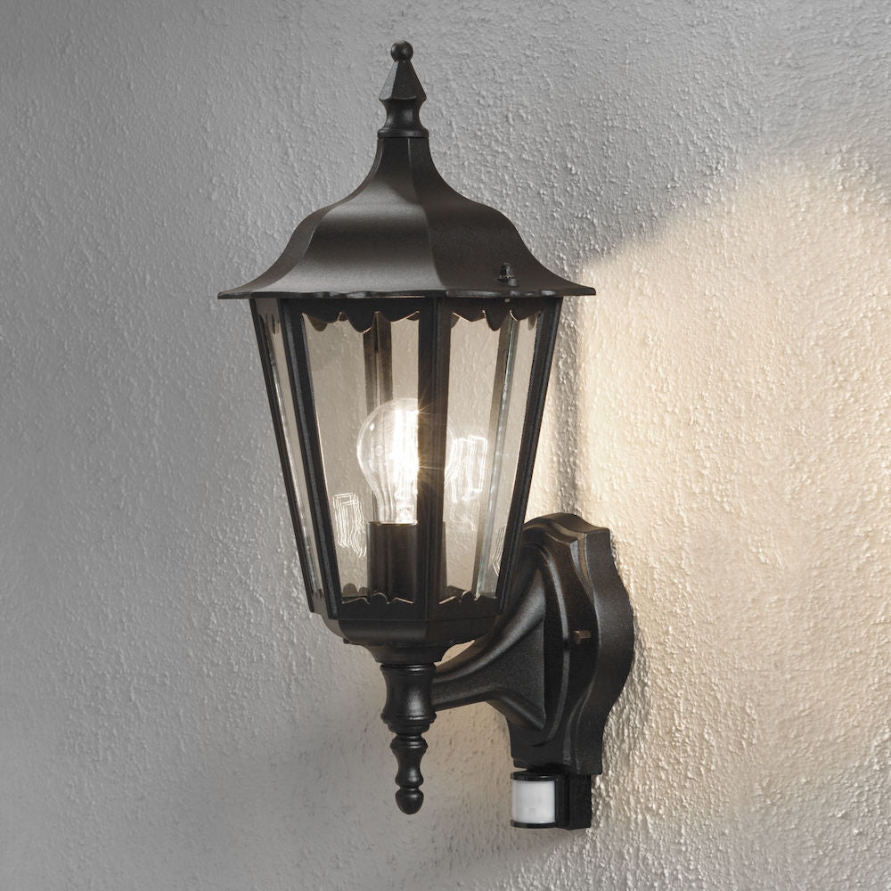 Konstsmide - Firenze Up Light PIR M. Black