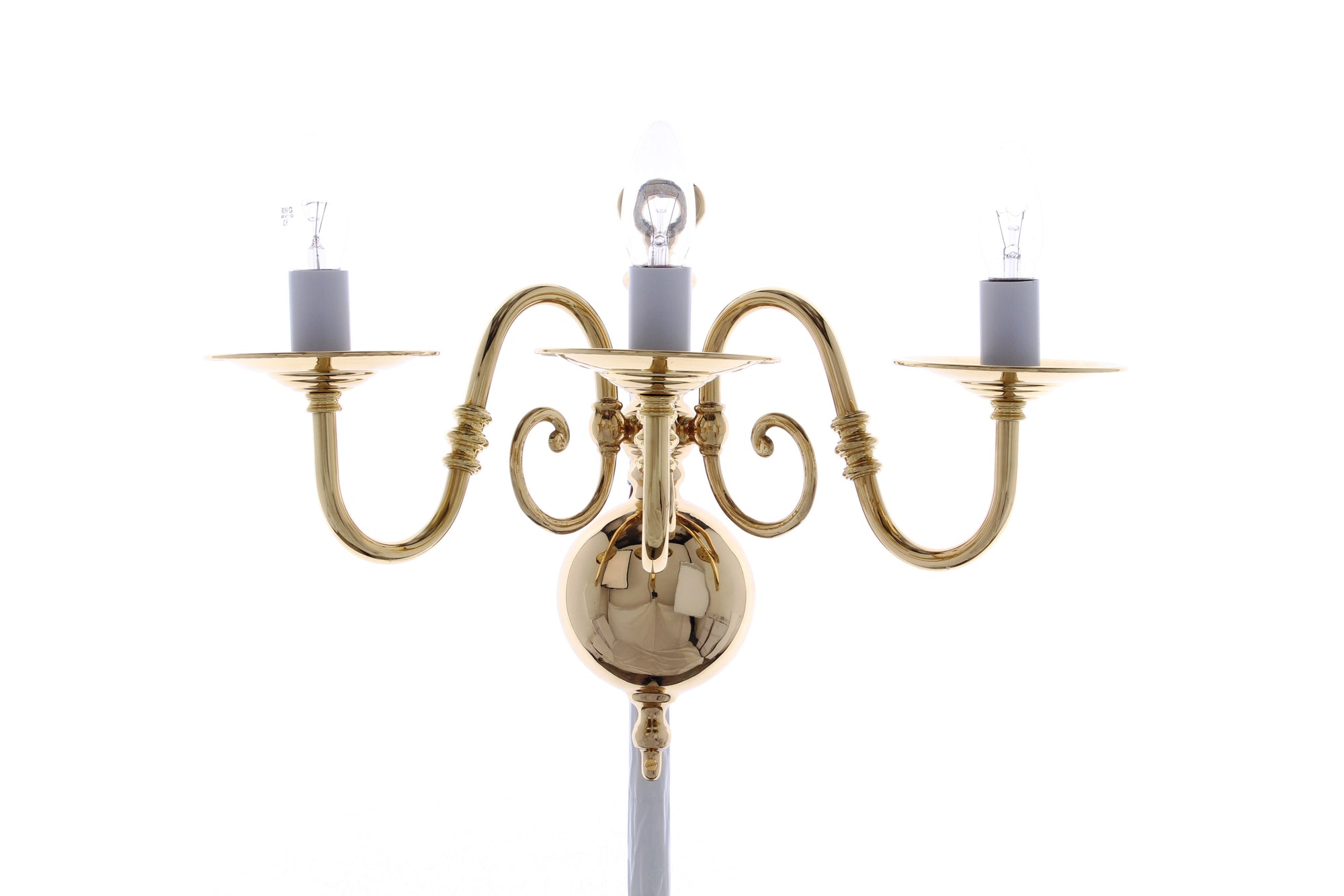 Impex - Flemish Wall Light - Antwerp Brass