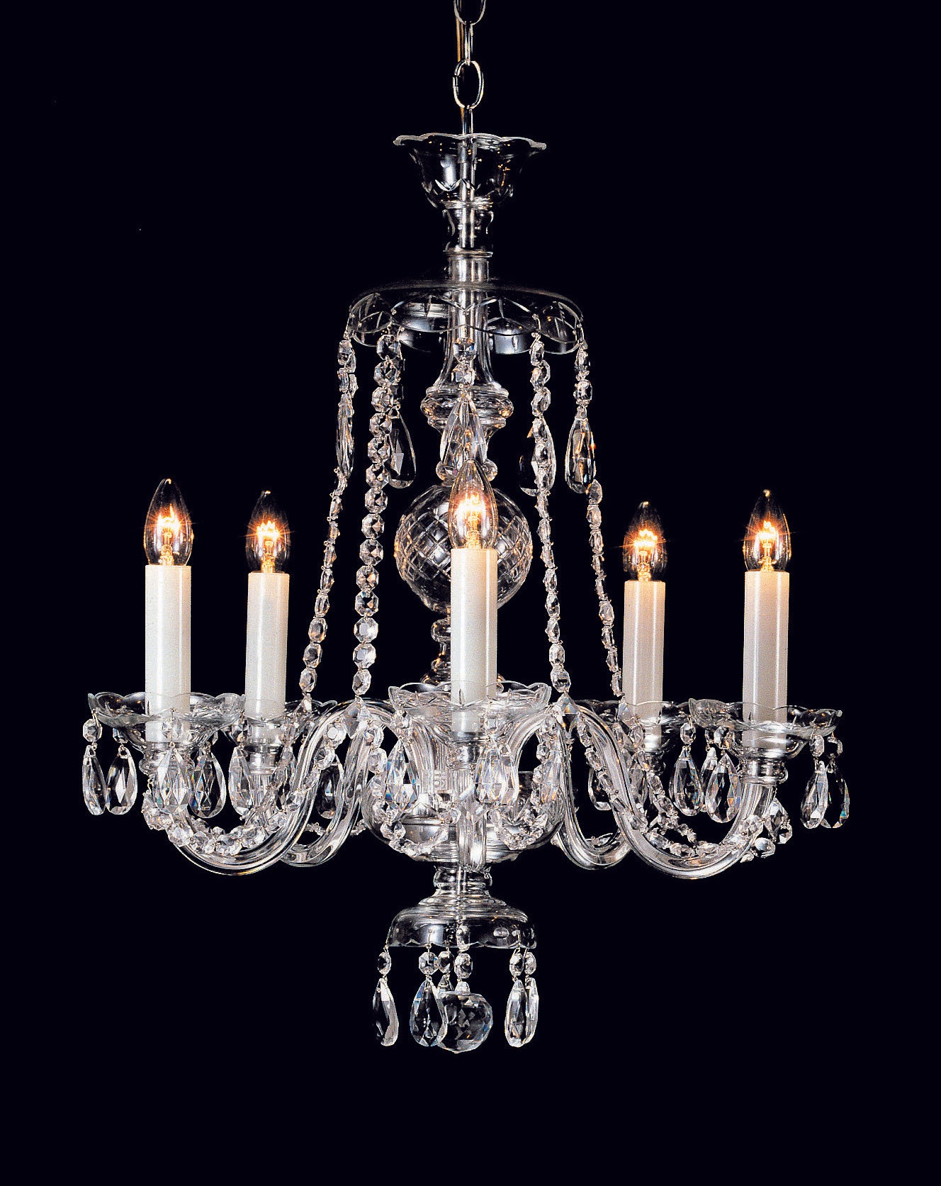 Impex - Kladno 5 Light Crystal Chandelier