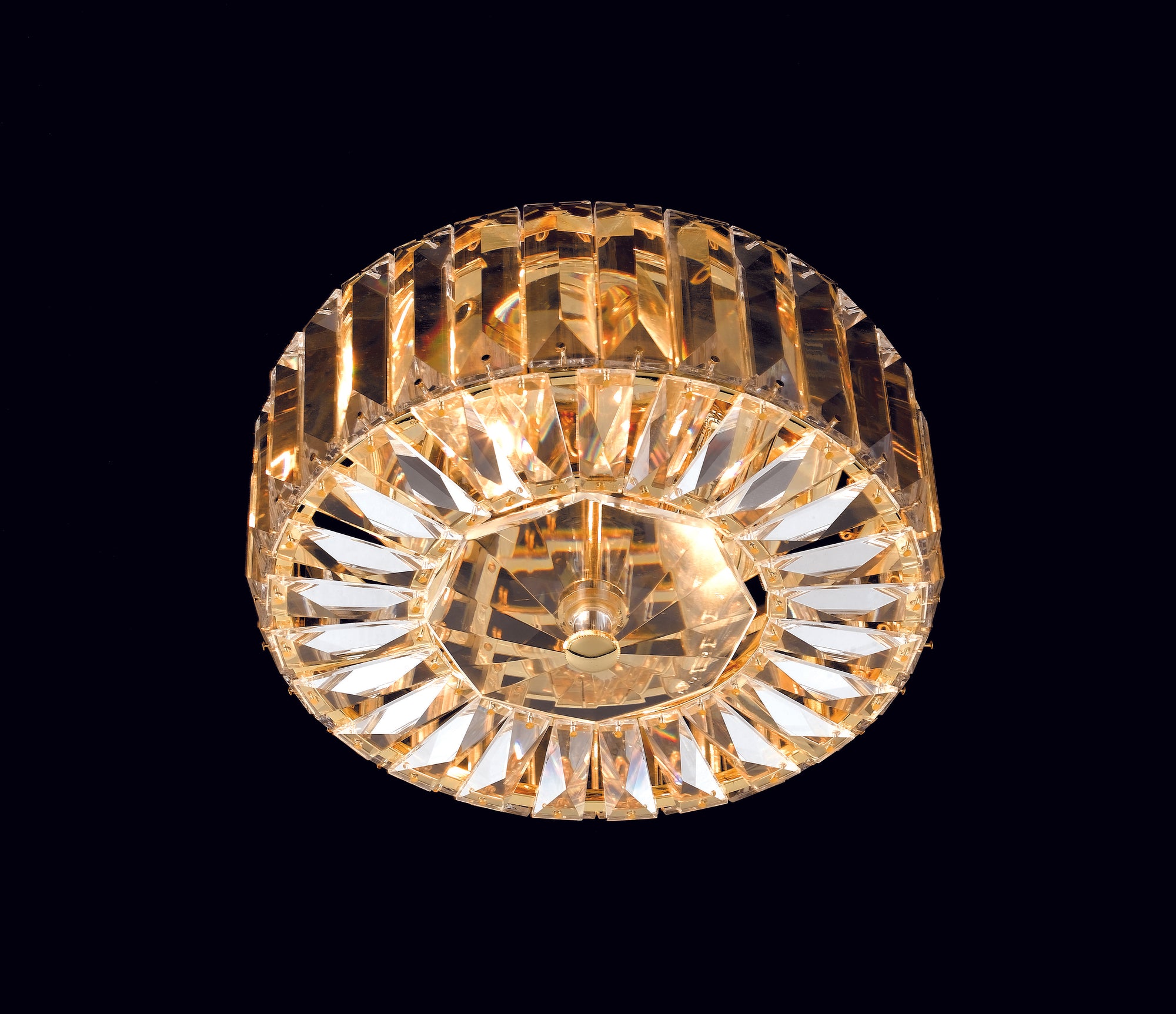 Impex - Seville 2 Light Flush - Gold