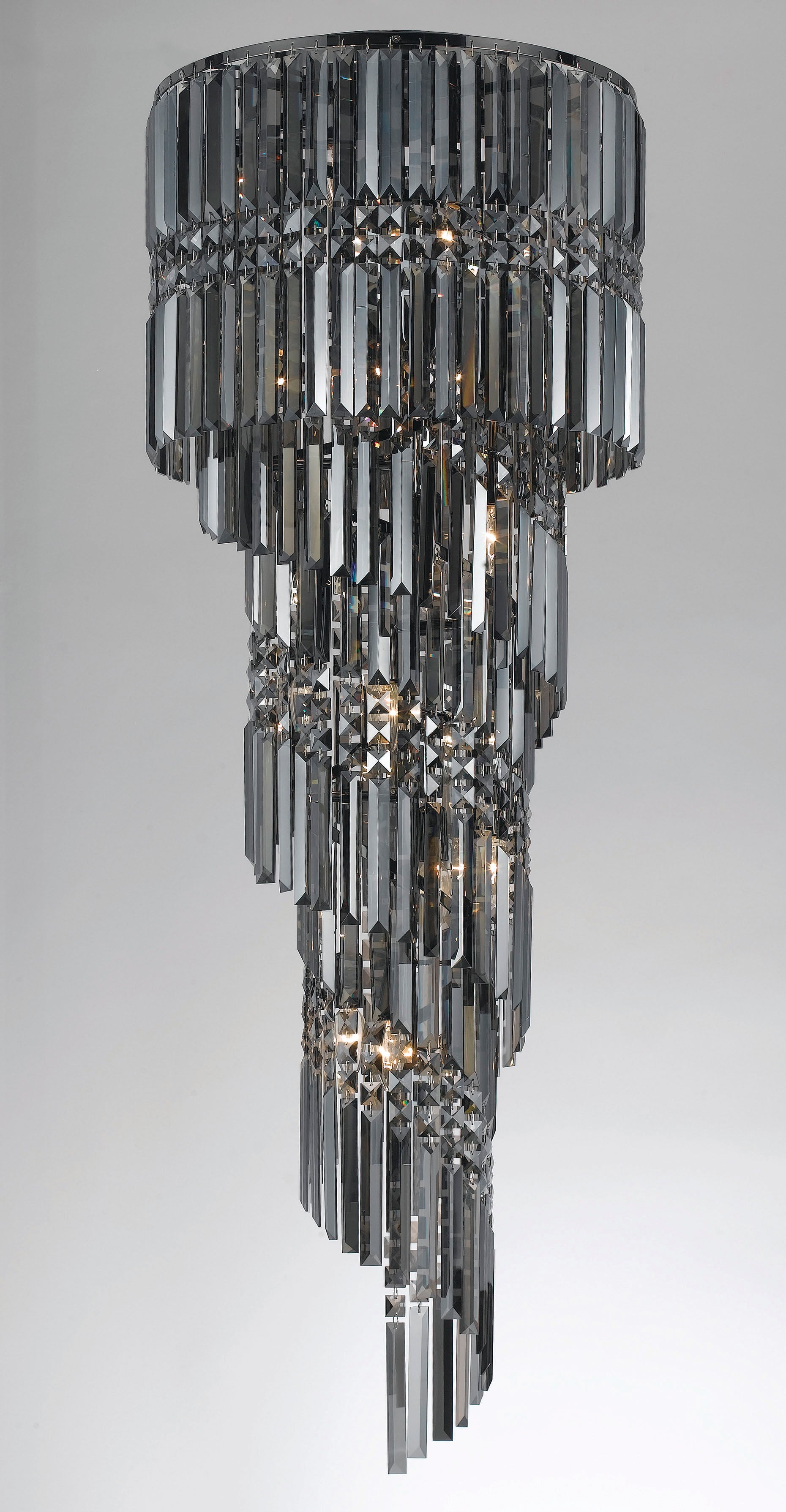 Impex - Toronto 14 Light Crystal - Gunmetal