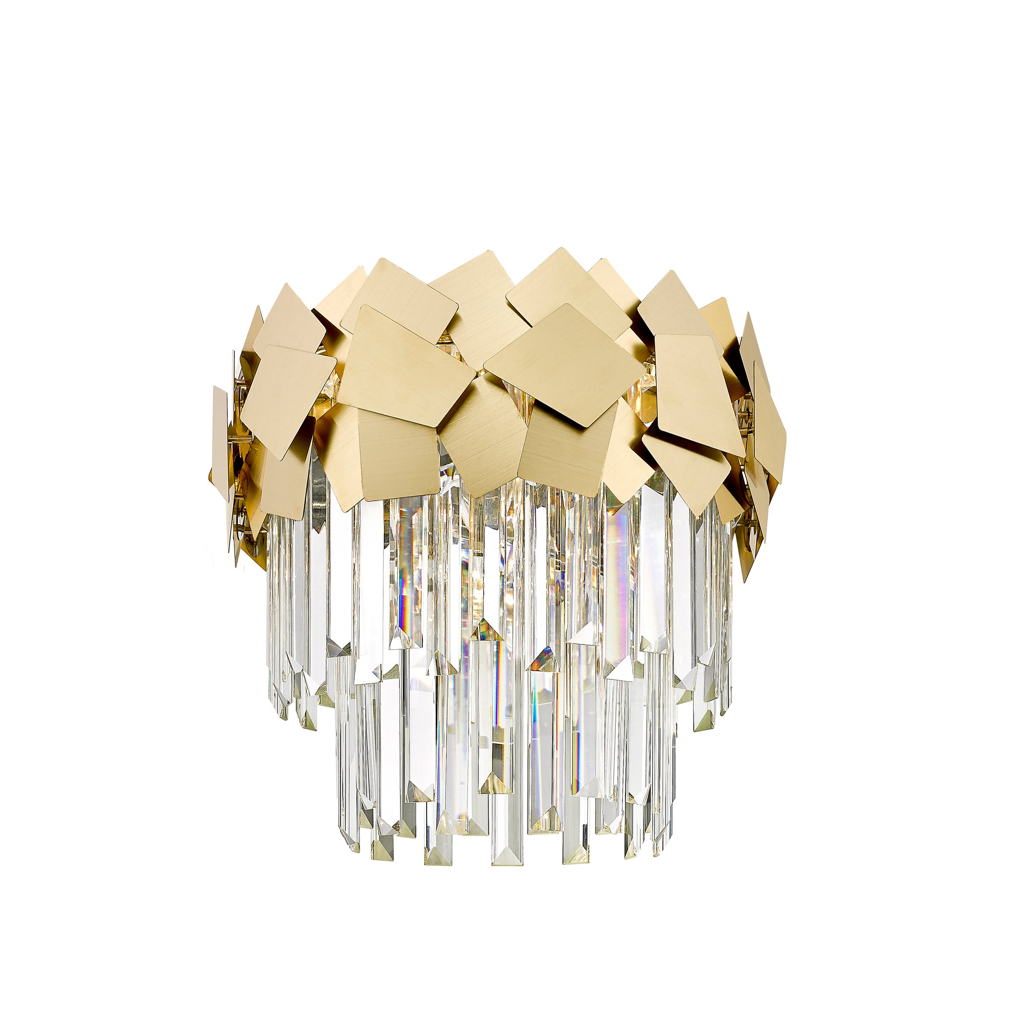 Impex - Celine 4 Light Crystal - Gold