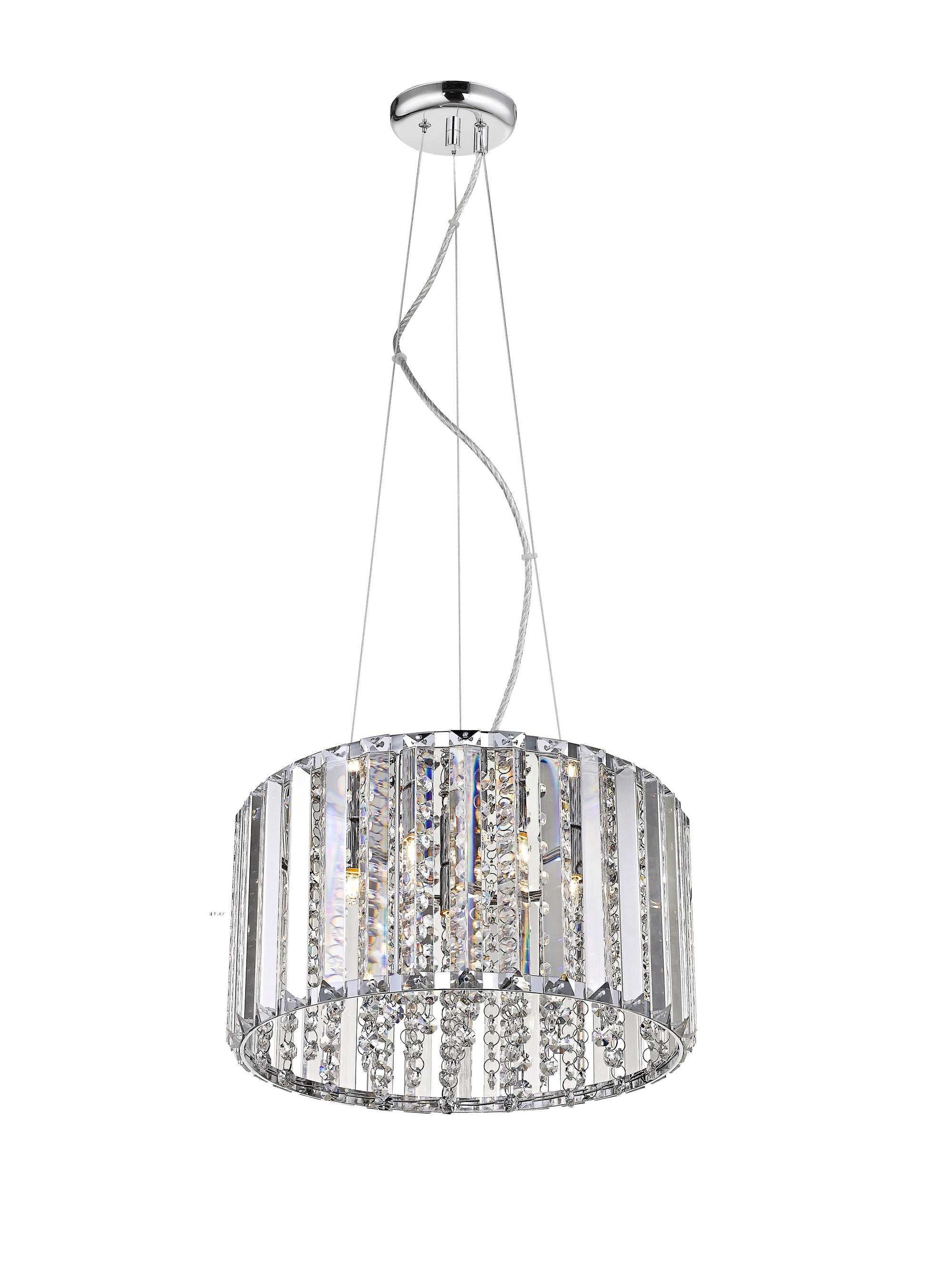 Impex - Diore 4 Light Crystal - Chrome