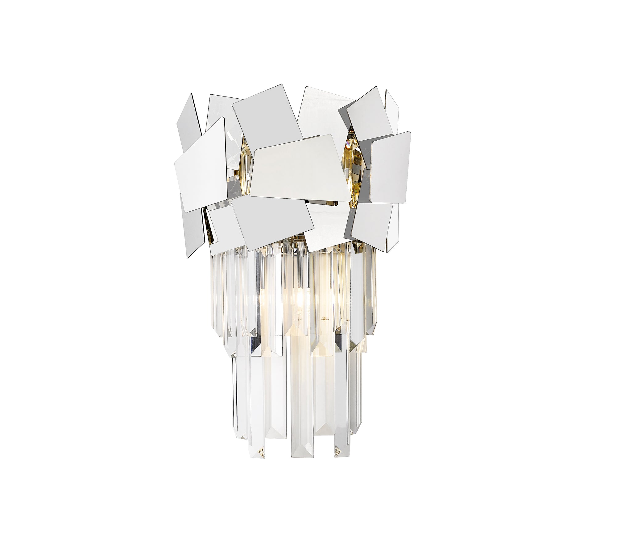 Impex - Celine Crystal Wall Light - Chrome