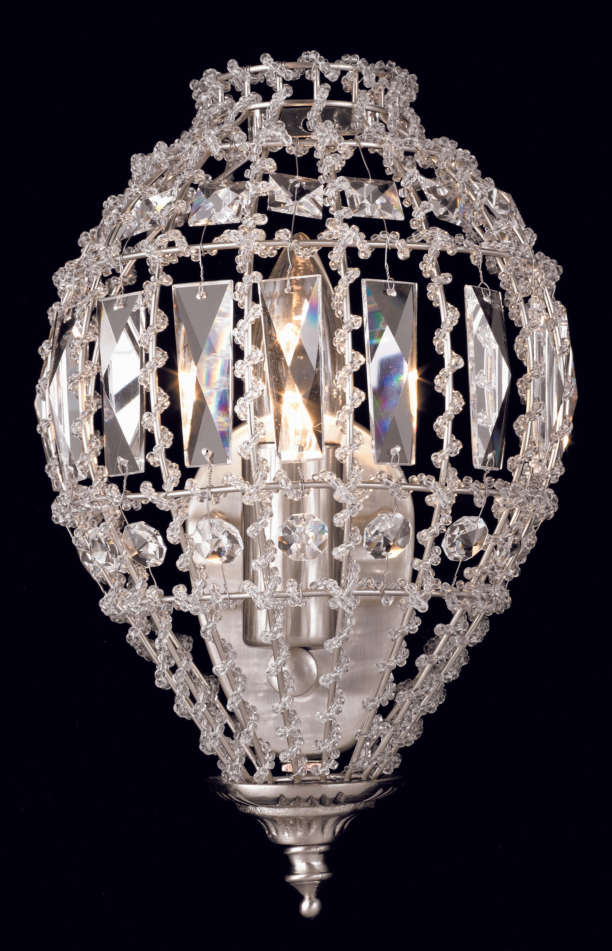 Impex - Bombay Beaded Wall Light