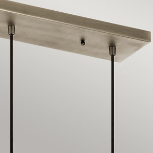 Kichler - Asher 3 Light Pendant Rectangle