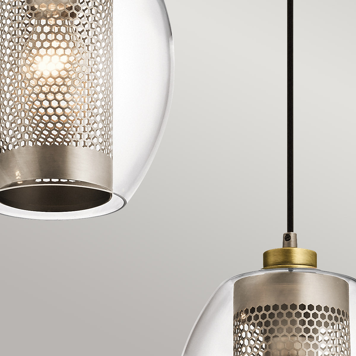 Kichler - Asher 3 Light Pendant Rectangle