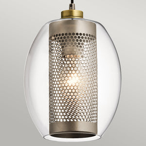 Kichler - Asher 3 Light Pendant Rectangle