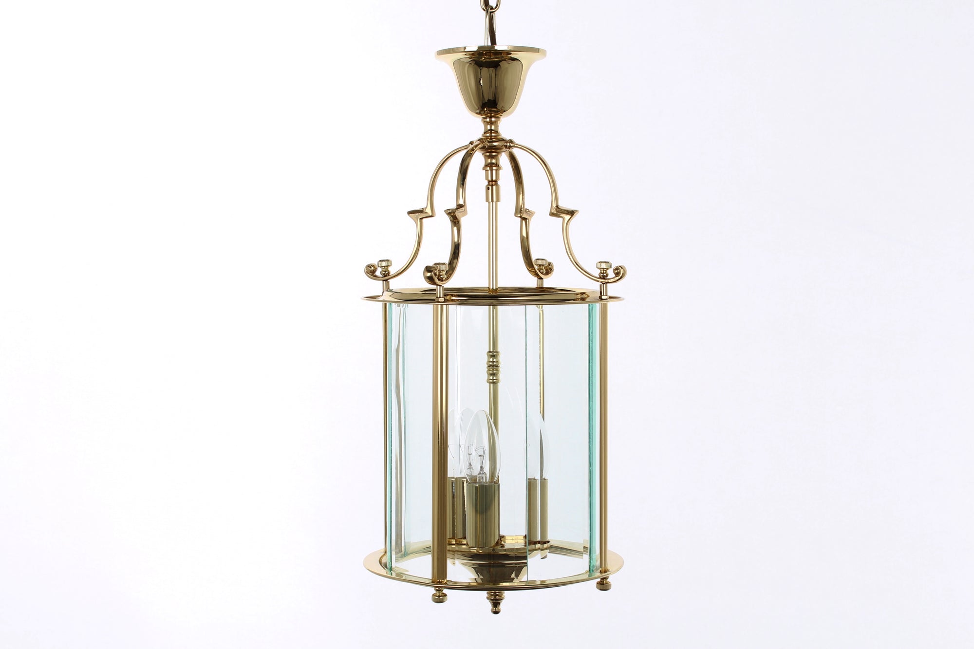 Impex - Colchester 9" 3 Light - Polished Brass