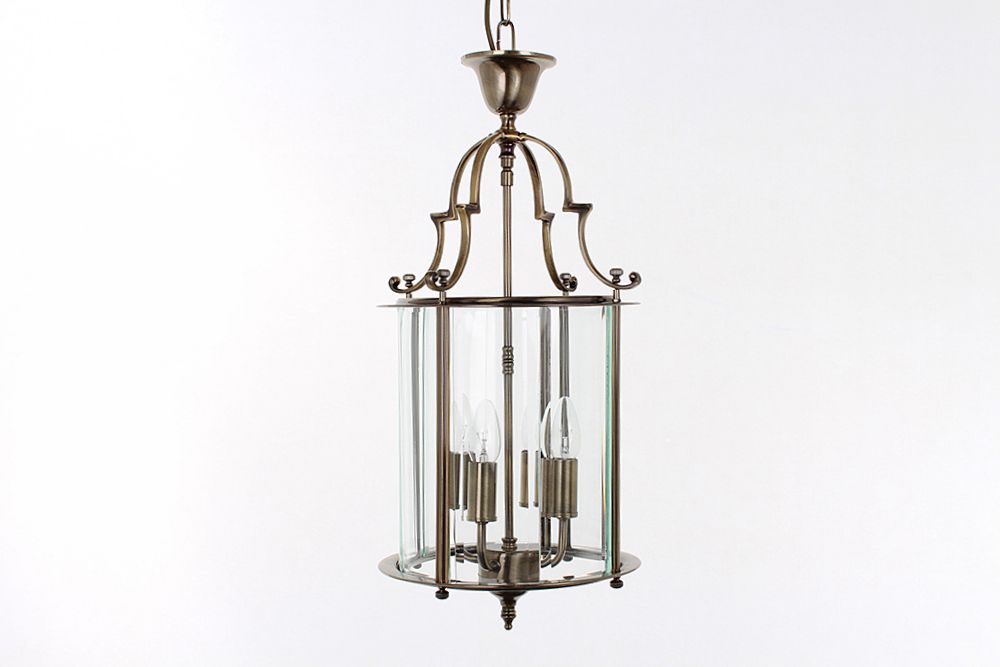 Impex - Colchester 11" 4 Light - Antique Brass