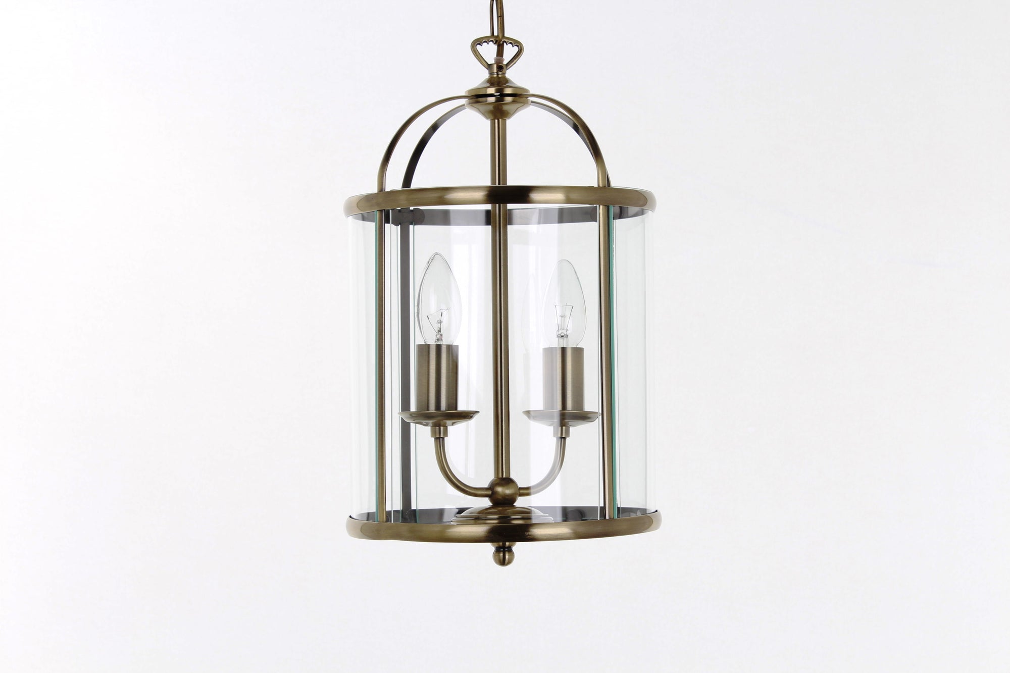 Impex - Orly Round Lantern - Antique Brass