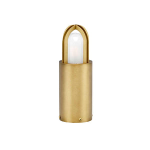 Elstead - Paignton 1 Light Bollard - MB - Brushed Brass