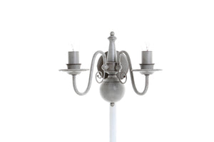 Impex - Bologna Flemish Wall Light - Grey