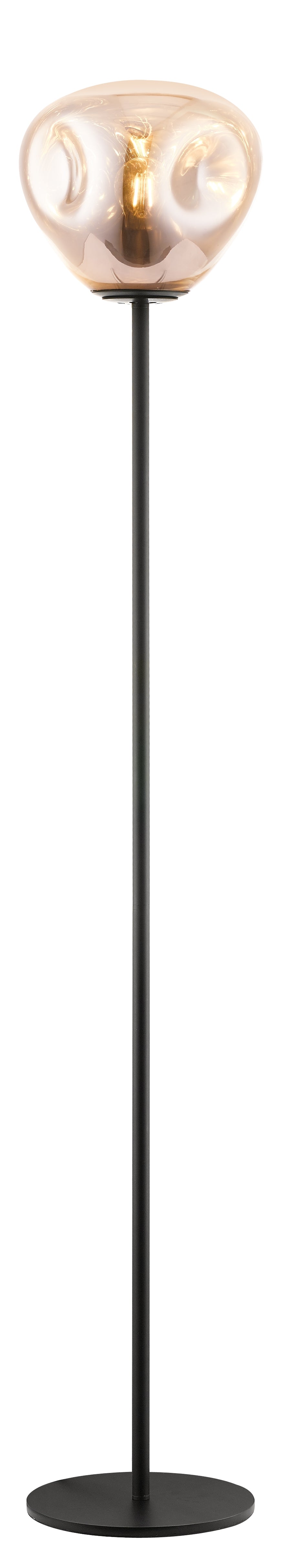 Impex - Nina Floor Lamp - Gold/Black