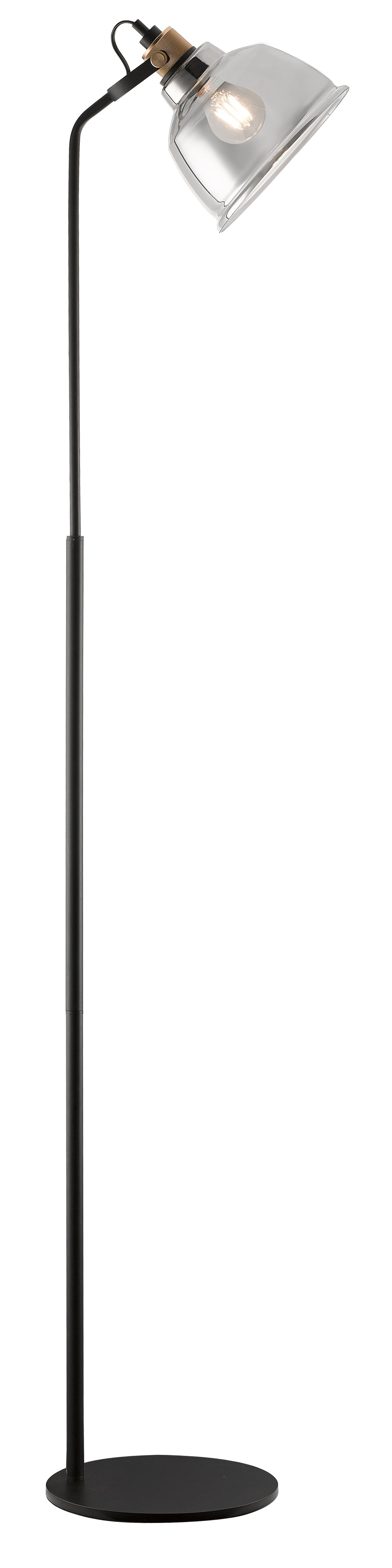 Impex - Ava Floor Lamp - Smoke