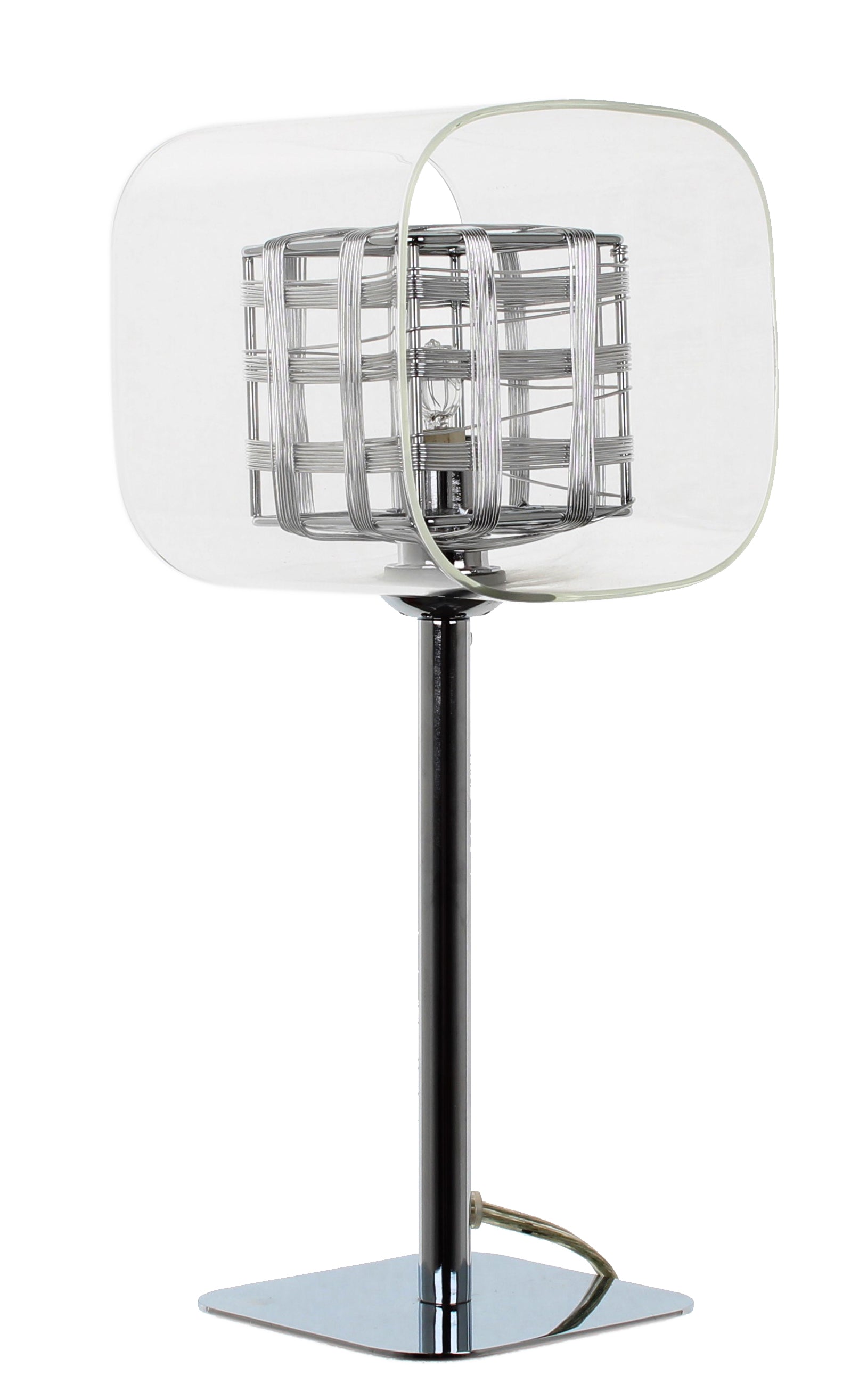 Impex - Avignon Wire Cube Table Lamp