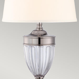 Quoizel - Dennison 1 Light Table Lamp - Polished Nickel