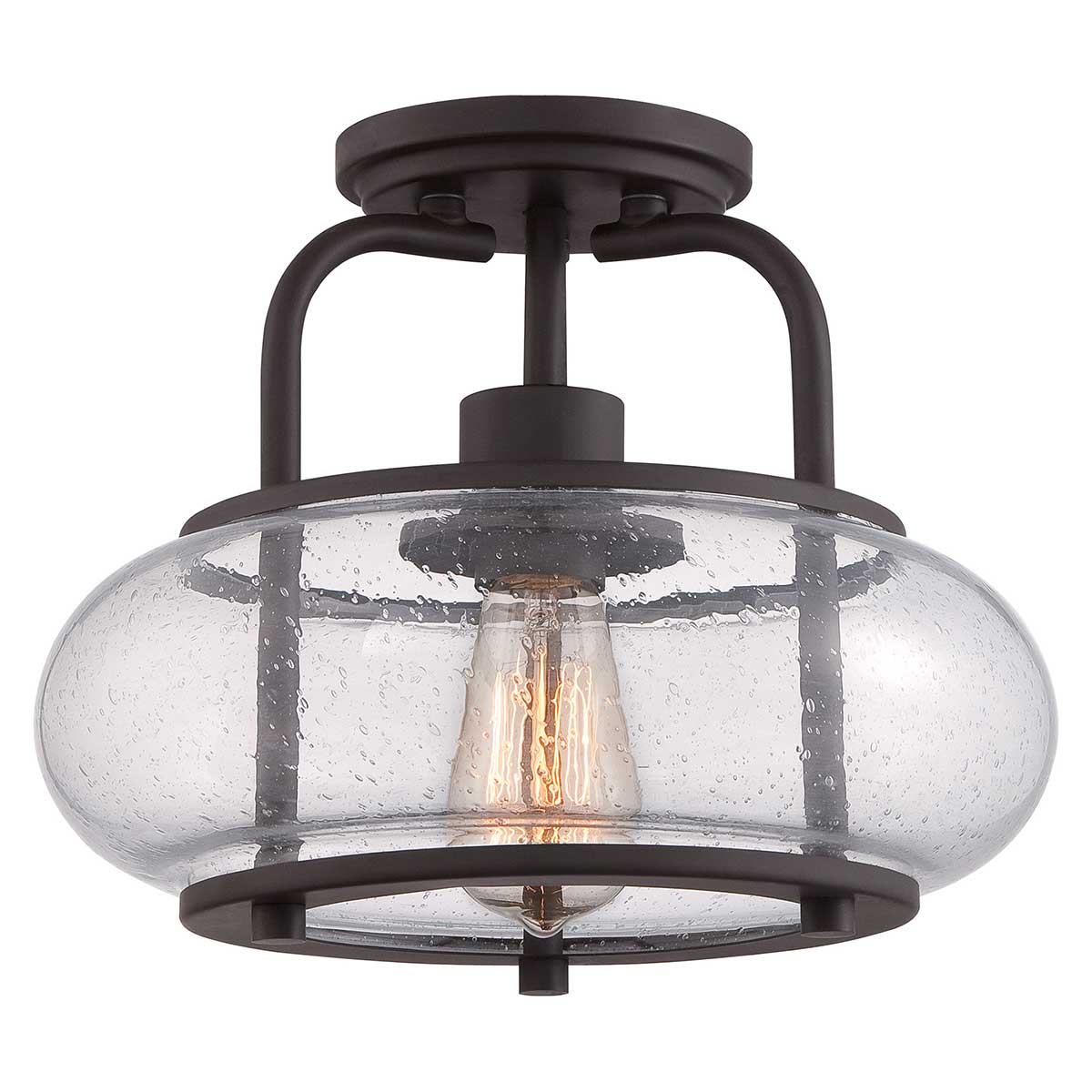 Quoizel - Trilogy 1 Light Small Semi-Flush