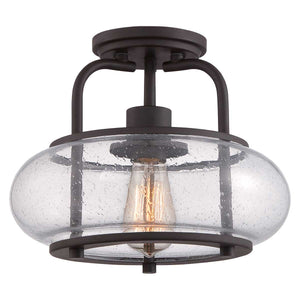 Quoizel - Trilogy 1 Light Small Semi-Flush