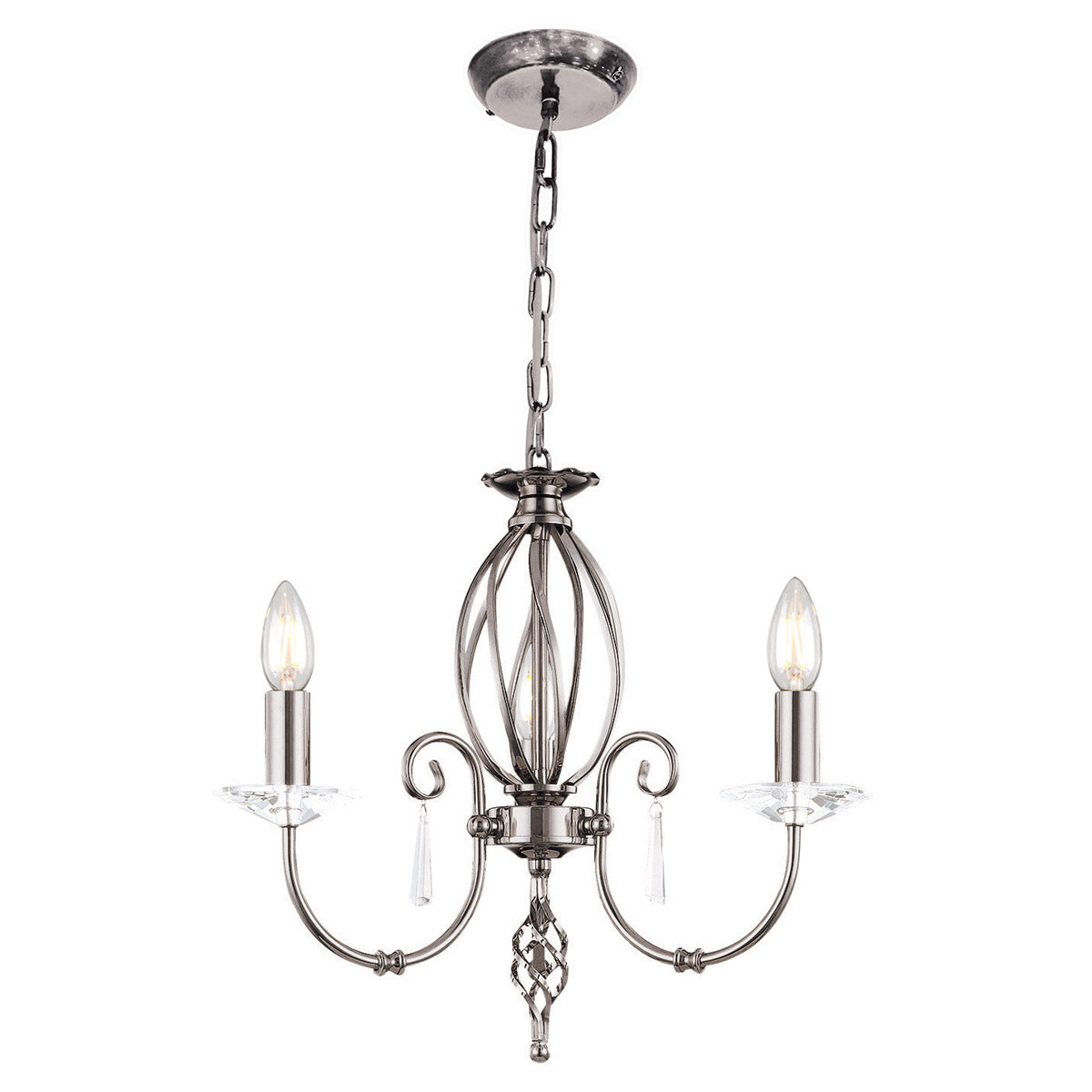 Elstead - Aegean 3 Light Chandelier