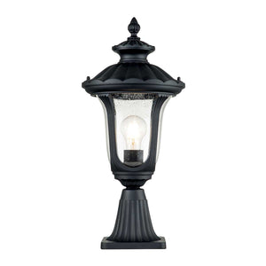 Elstead - Chicago 1 Light Small Pedestal Lantern