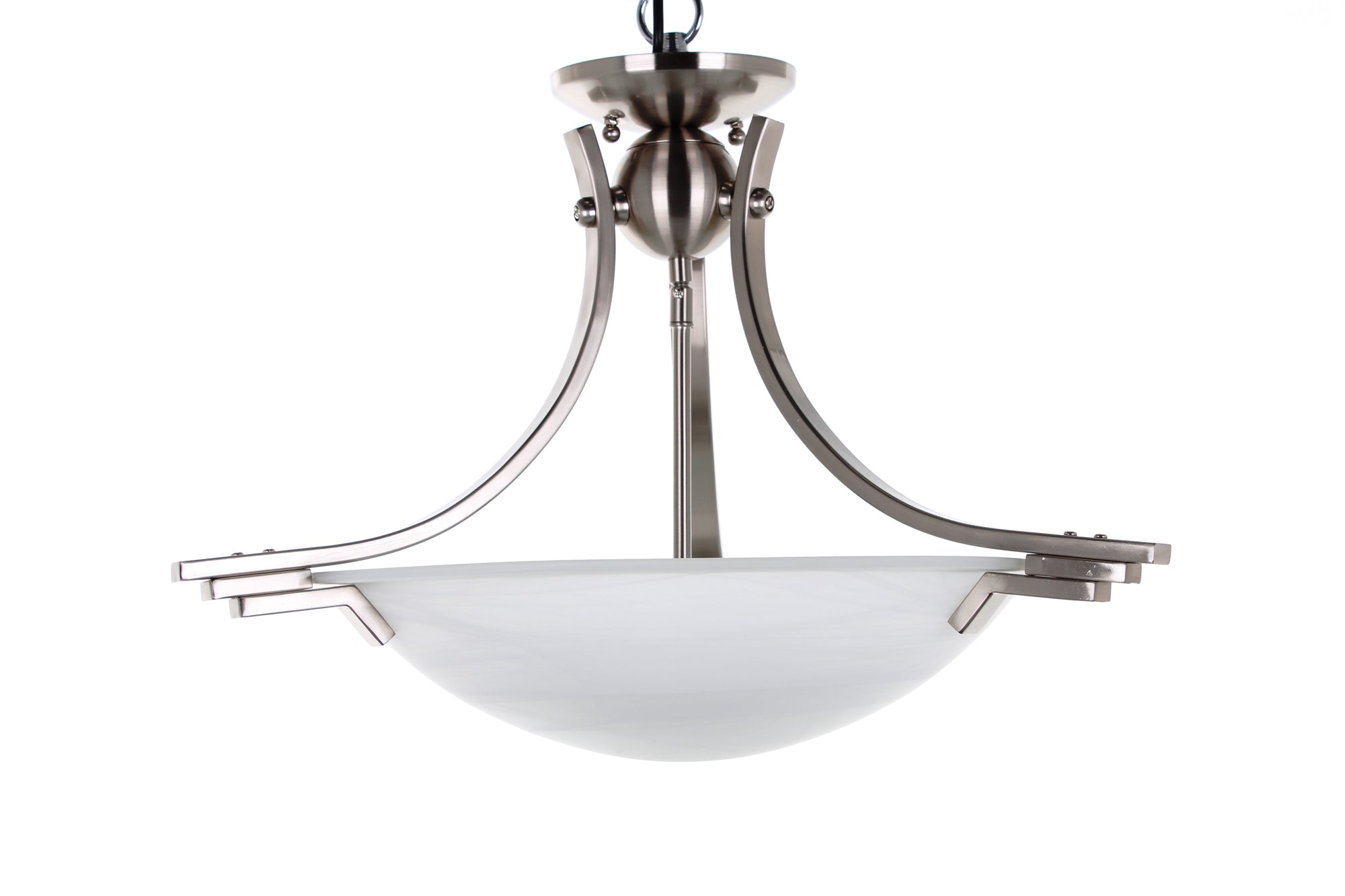 Impex - Amora Semi Flush - Satin Nickel