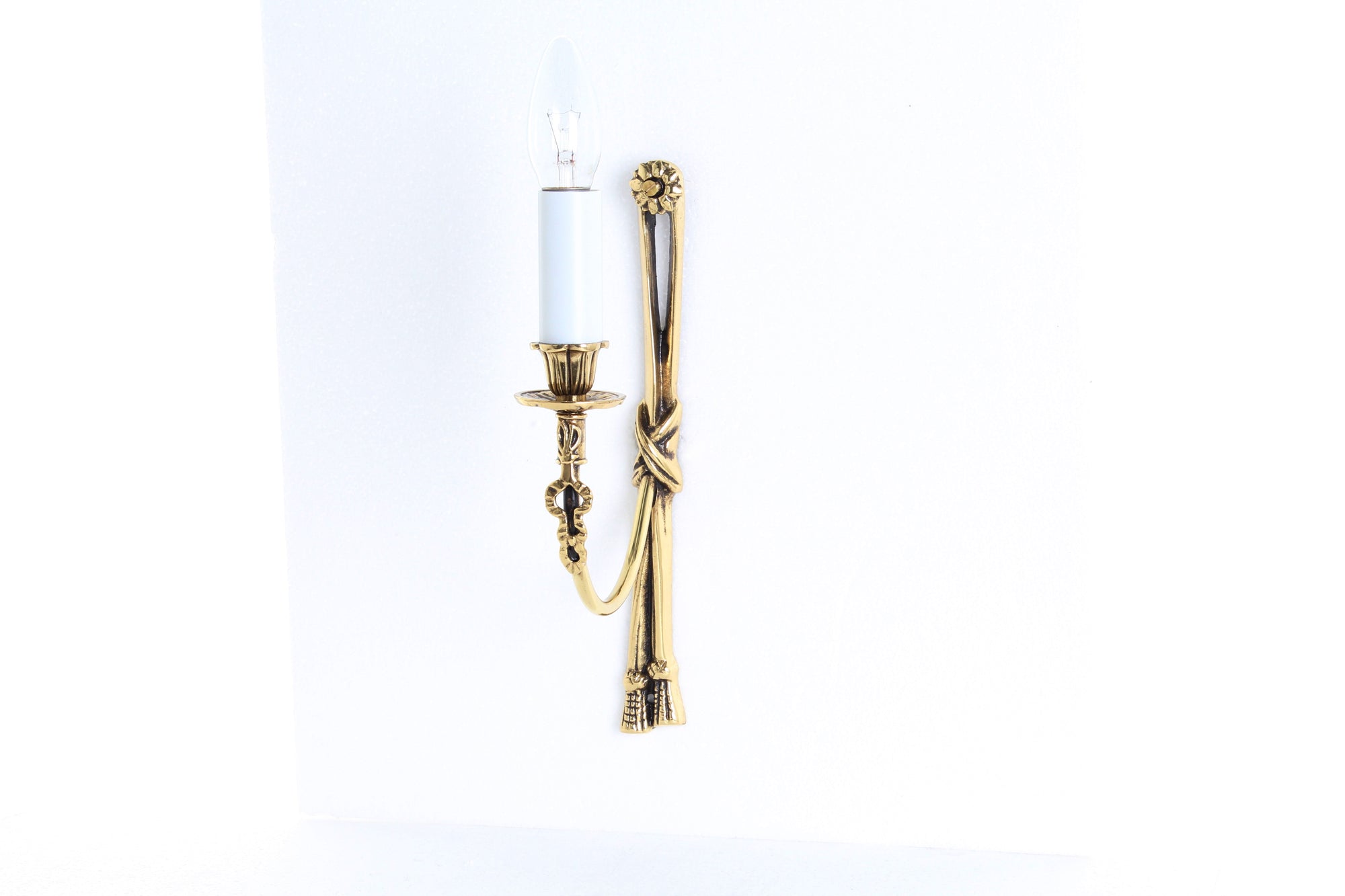 Impex - Richmond 1 Light Wall Light - Polished Brass