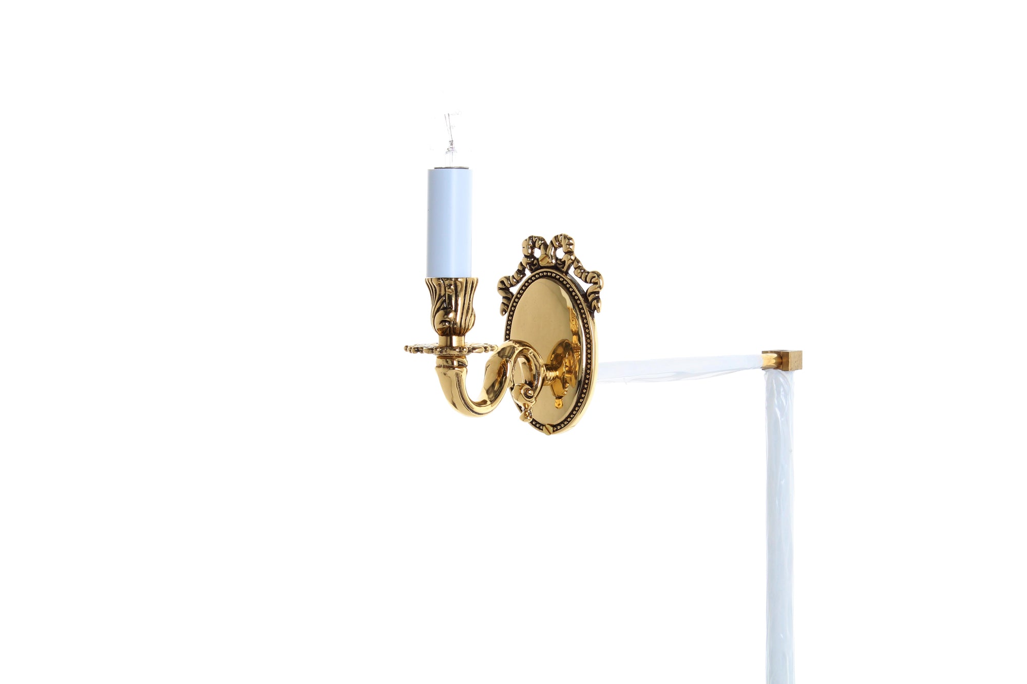 Impex - Sandringham 1 Light Wall Light - Polished Brass