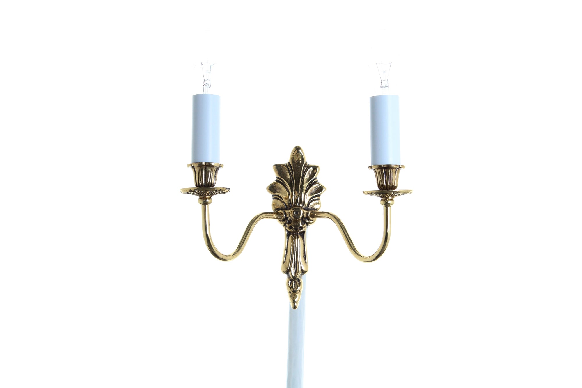 Impex - Goodwood 2 Light Wall Light - Polished Brass