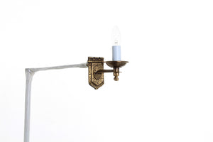 Impex - Tudor 1 Light Wall Light - Light Bronze