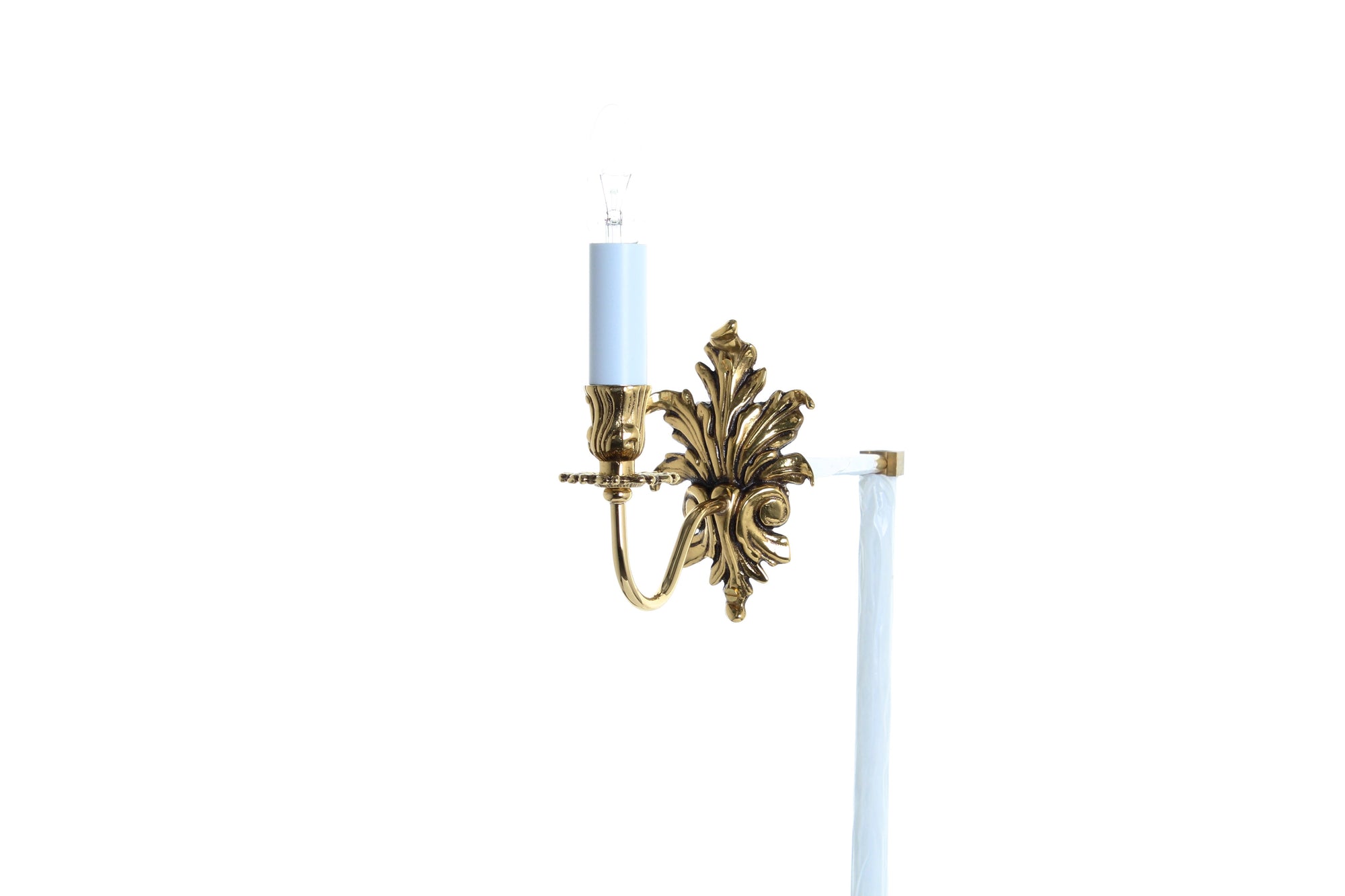 Impex - Dauphine 1 Light Wall Light - Polished Brass