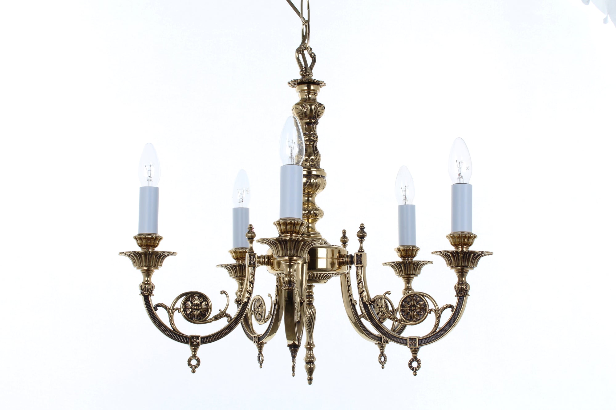 Impex - Chelsea 5 Light - Polished Brass