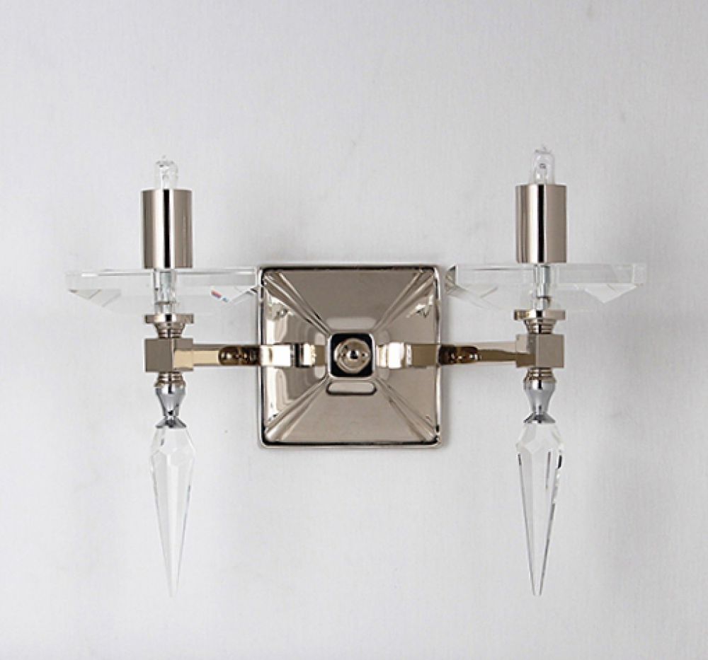 Impex - Sorrento Optic Wall Light - Nickel