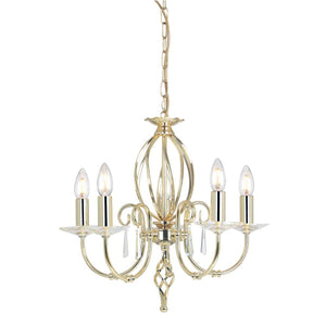 Elstead - Aegean 5 Light Chandelier