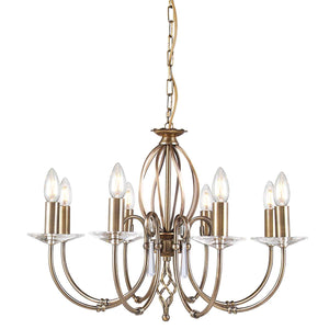 Elstead - Aegean 8 Light Chandelier