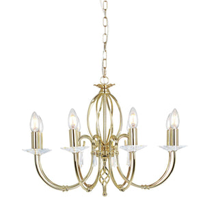 Elstead - Aegean 8 Light Chandelier