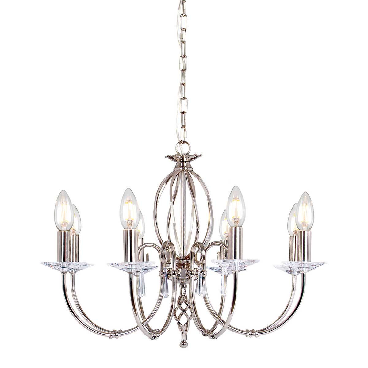 Elstead - Aegean 8 Light Chandelier