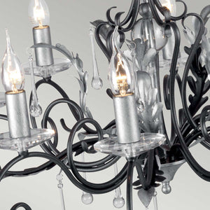 Elstead - Amarilli 10 Light Chandelier