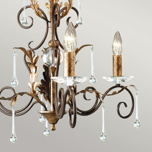 Elstead - Amarilli 3 Light Chandelier