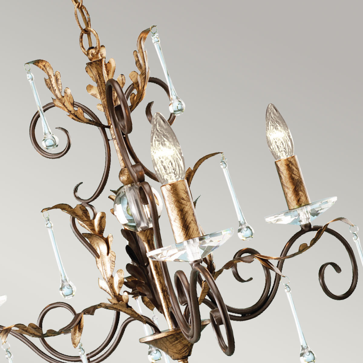 Elstead - Amarilli 3 Light Chandelier