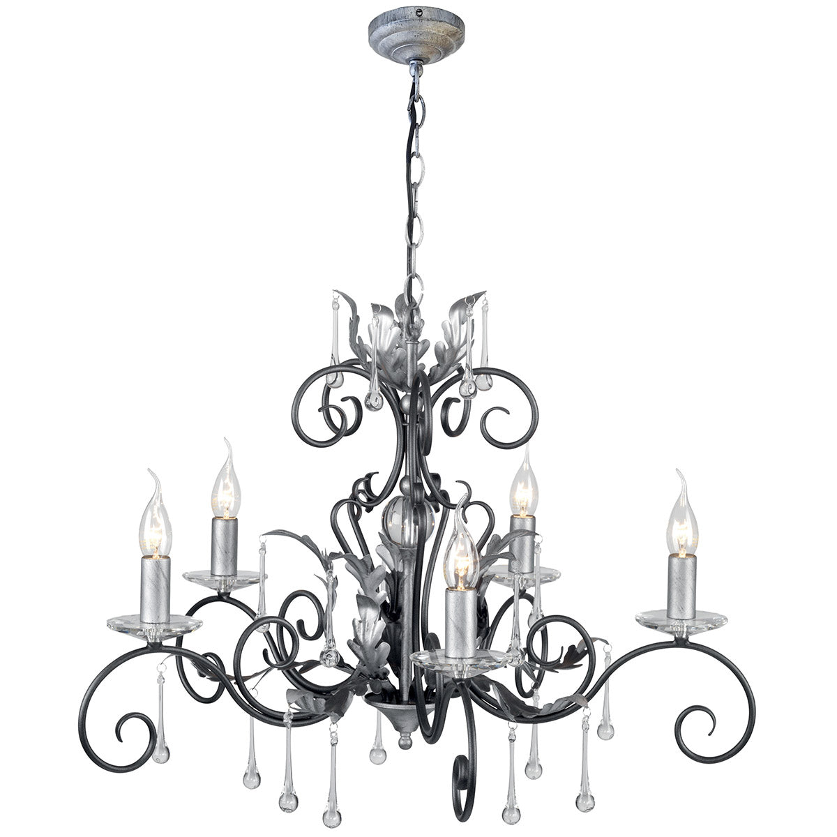 Elstead - Amarilli 5 Light Chandelier