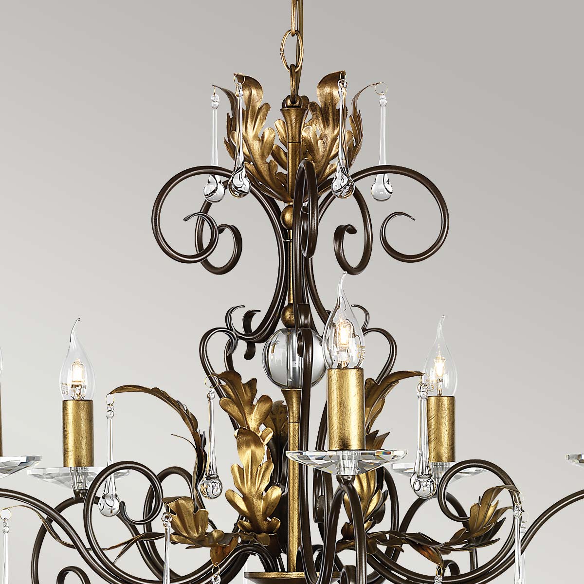 Elstead - Amarilli 5 Light Chandelier