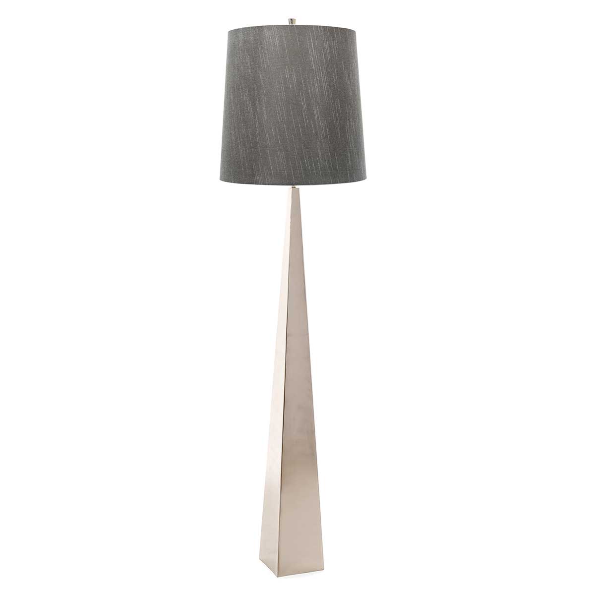 Elstead - Ascent 1 Light Floor Lamp - Polished Nickle