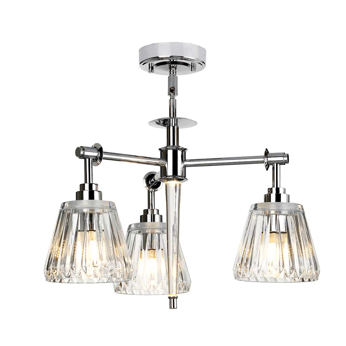 Elstead - Agatha 3 Light Pendant