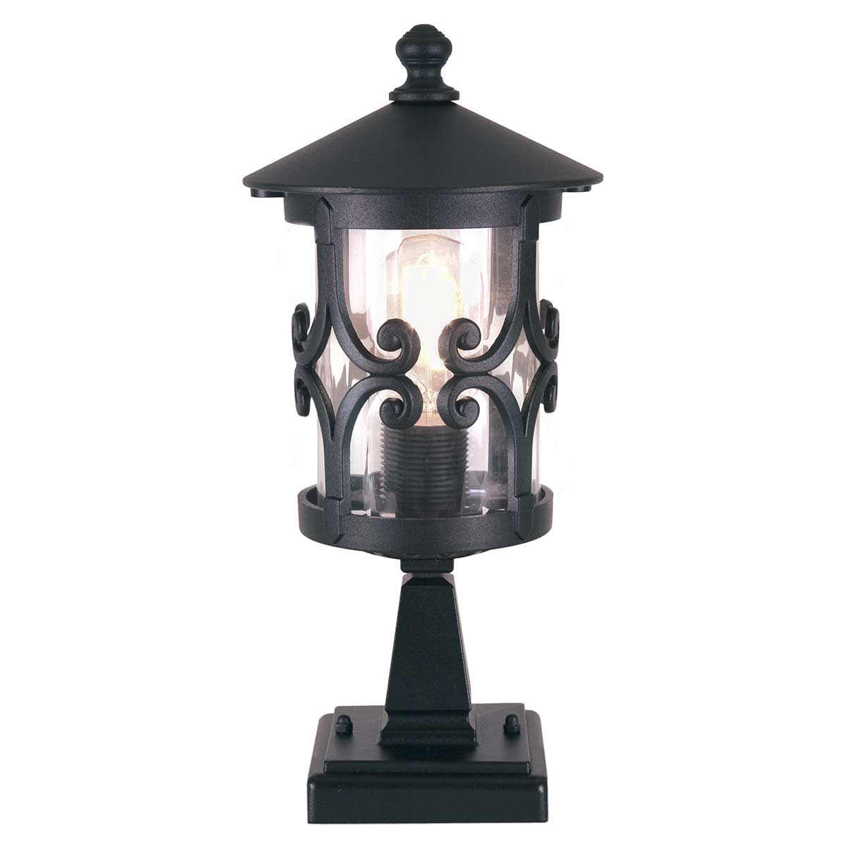 Elstead - Hereford 1 Light Pedestal Lantern