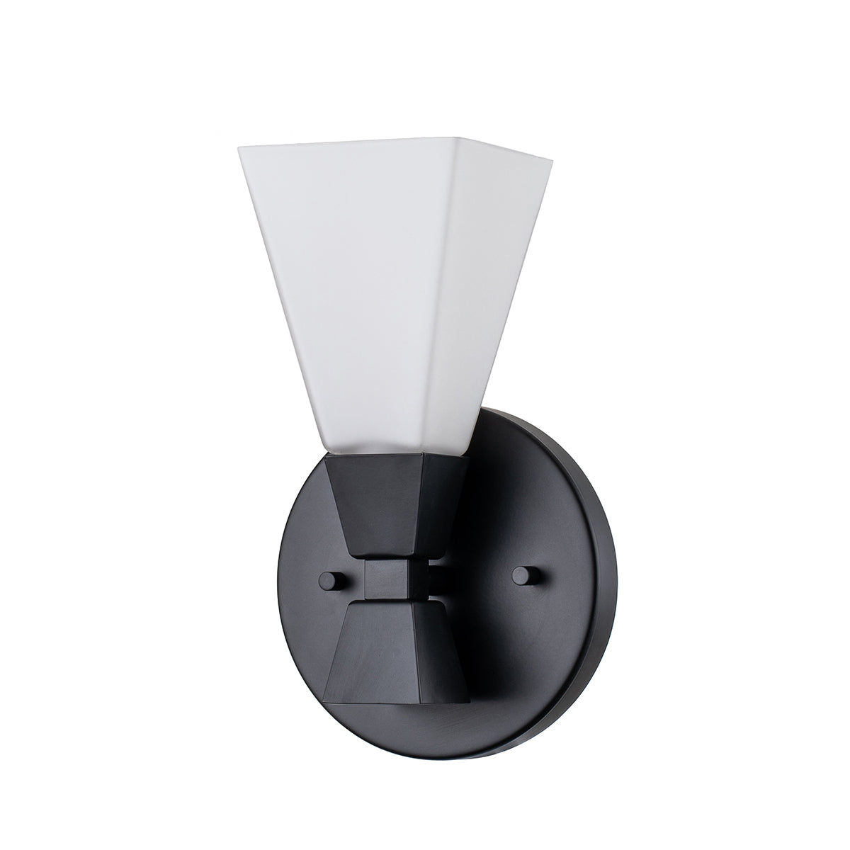 Elstead - Bowtie 1lt Wall Light - Matte Black