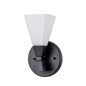 Elstead - Bowtie 1lt Wall Light - Matte Black