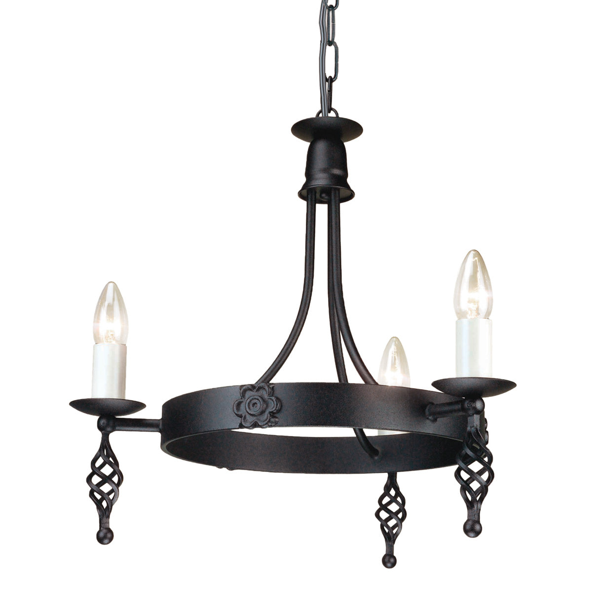 Elstead - Belfry 3 Light Chandelier