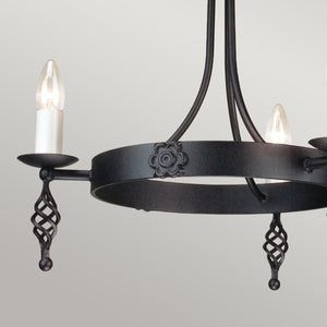 Elstead - Belfry 3 Light Chandelier