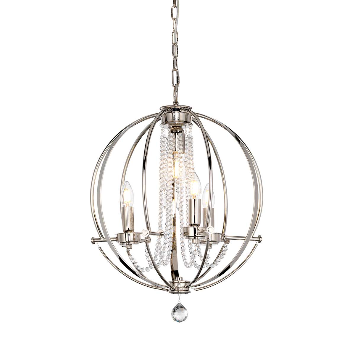 Elstead - Cassie 4 Light Chandelier